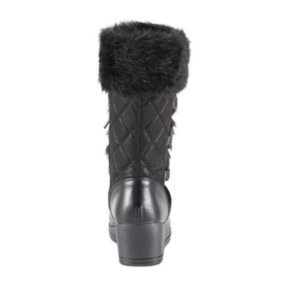 Piper  Girls' Rachaela cold weather Black Fashion wedge Boot NWT - Picture 3 of 4